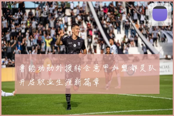 鲁能功勋外援转会意甲加盟都灵队开启职业生涯新篇章