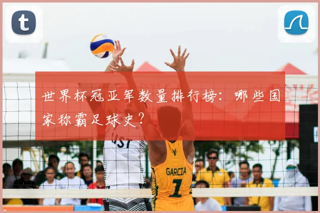 世界杯冠亚军数量排行榜:哪些国家称霸足球史?