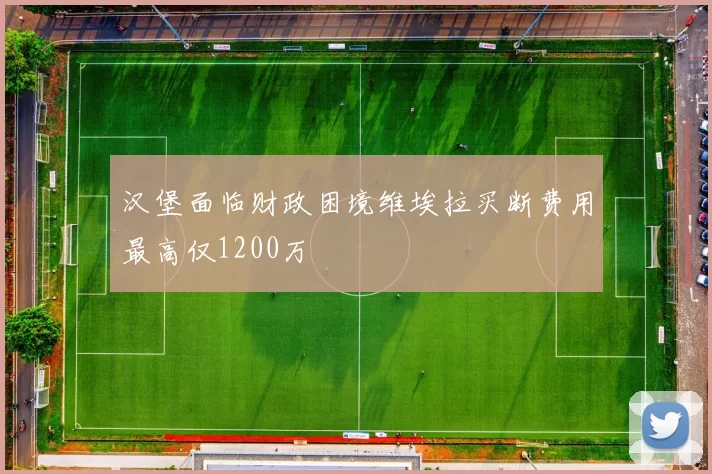 汉堡面临财政困境维埃拉买断费用最高仅1200万